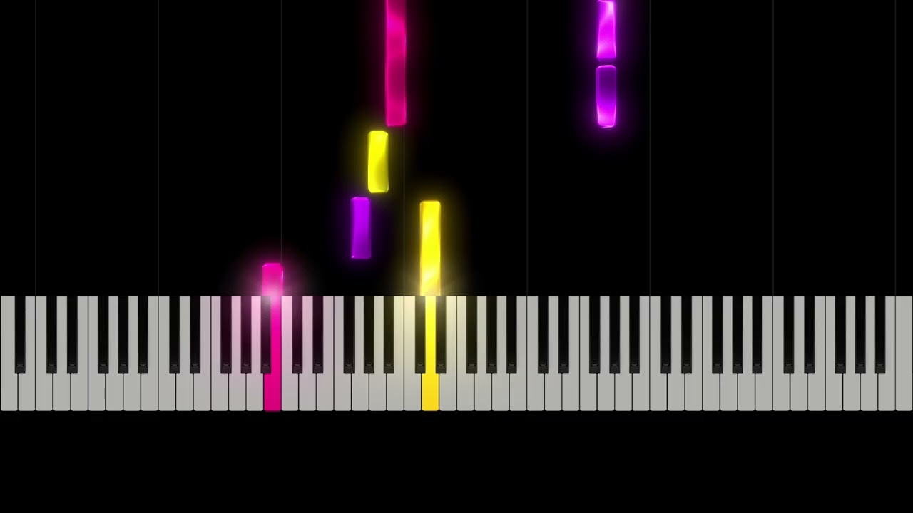 Hatsune Miku (初音ミク) - rain-stops , goodbye - Piano Tutorial