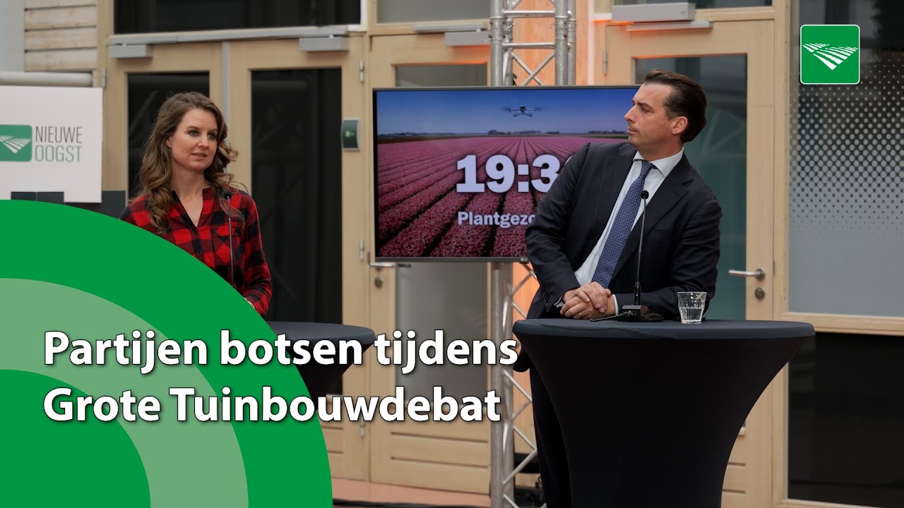 Partijen botsen tijdens Grote Tuinbouwdebat