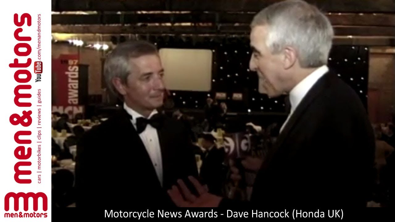 Motorcycle News Awards - Dave Hancock (Honda UK)