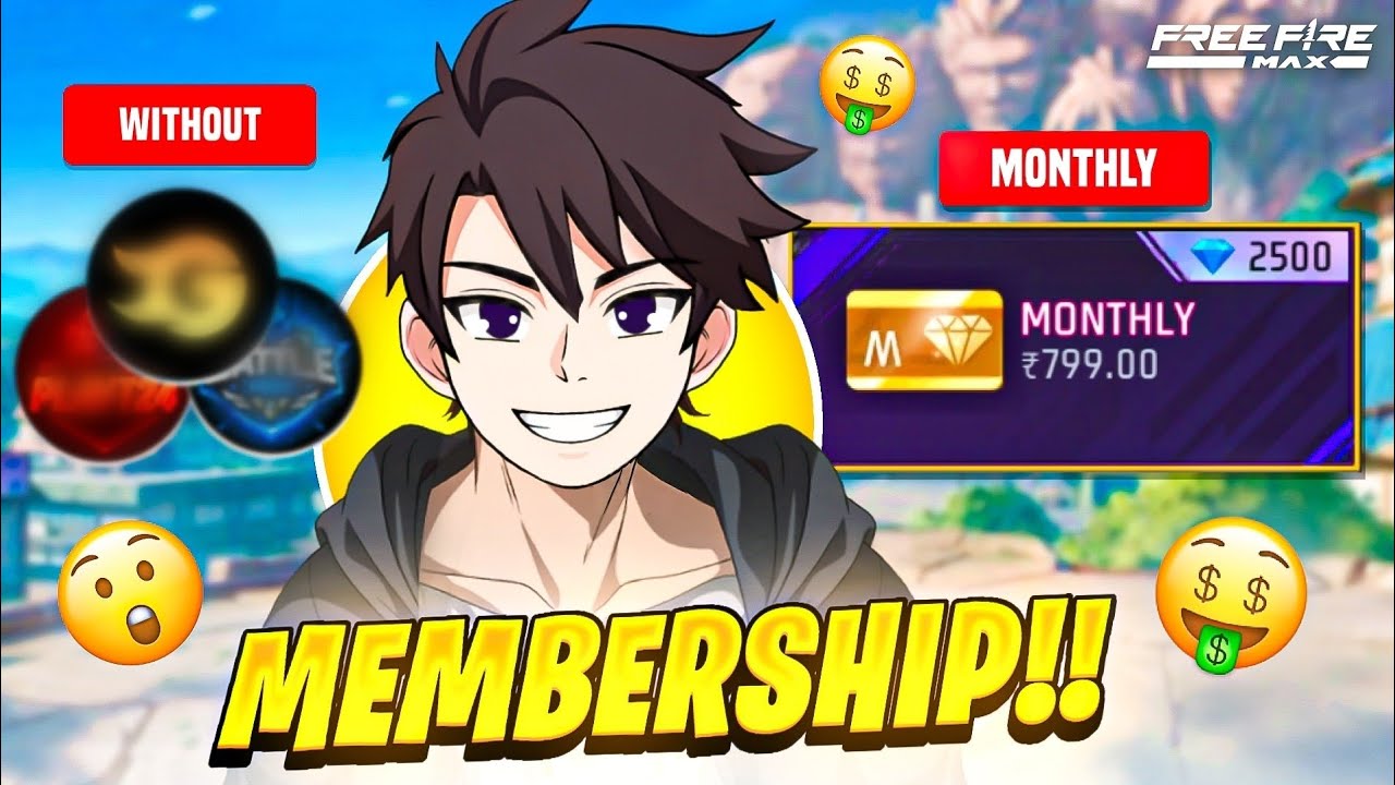 I Got free monthly membership without any tournament apps 🤯 #freefire 