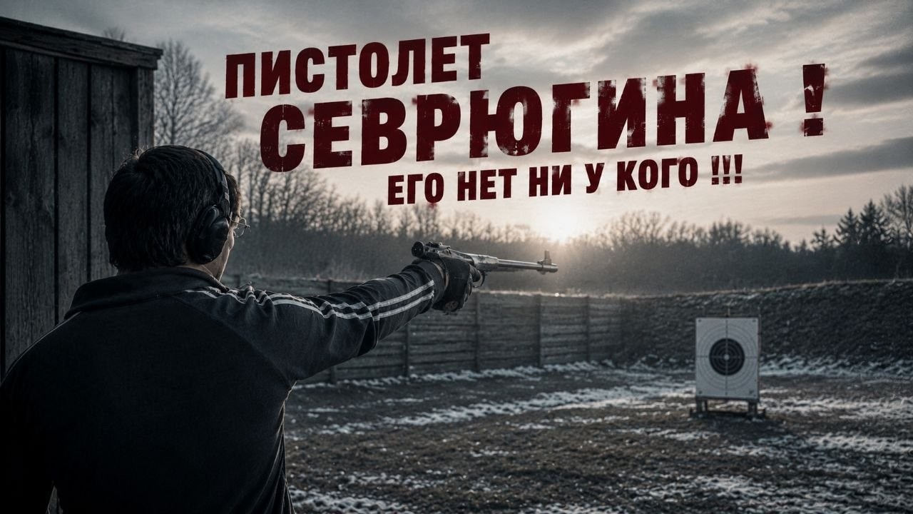 ПИСТОЛЕТ СЕВРЮГИНА  или Р-4 !!! УРОЖДЕННЫЙ ТТ !!! РОЛИК ГОДА !!!