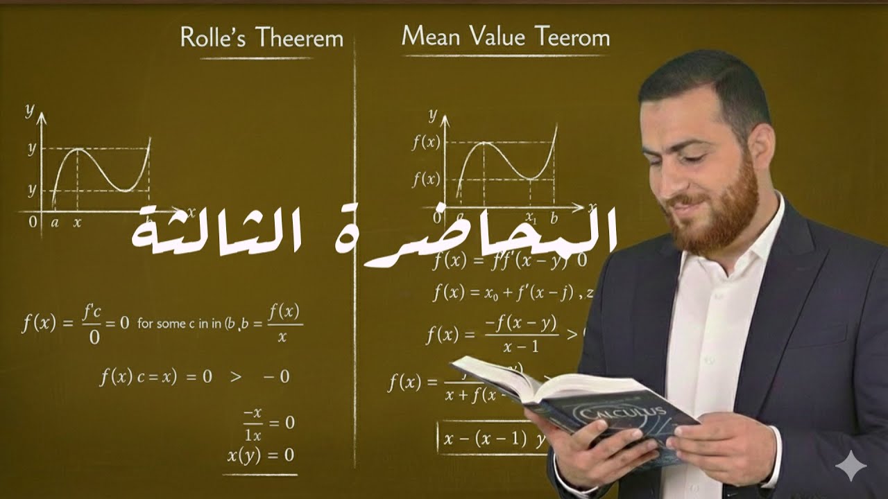 مبرهنة رول- الدوال المثلثية ج1 - رياضيات السادس العلمي