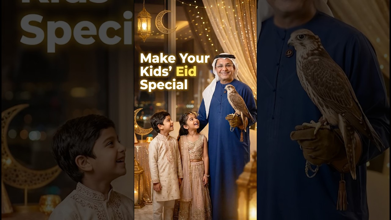 This Eid create moments your children will never forget. #eidmubarak #fyp #rizwansajan