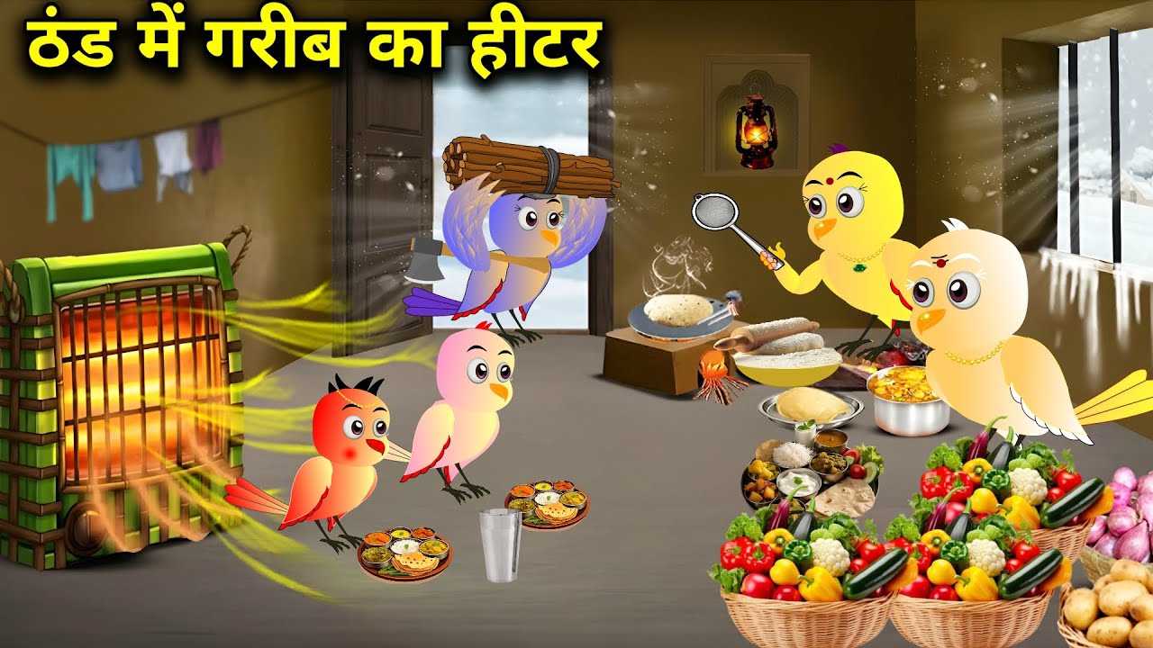 Rano Chidiya ki Kahani Kartun | Tuntuni chidiya wala Cartoon | rano birds stories tv