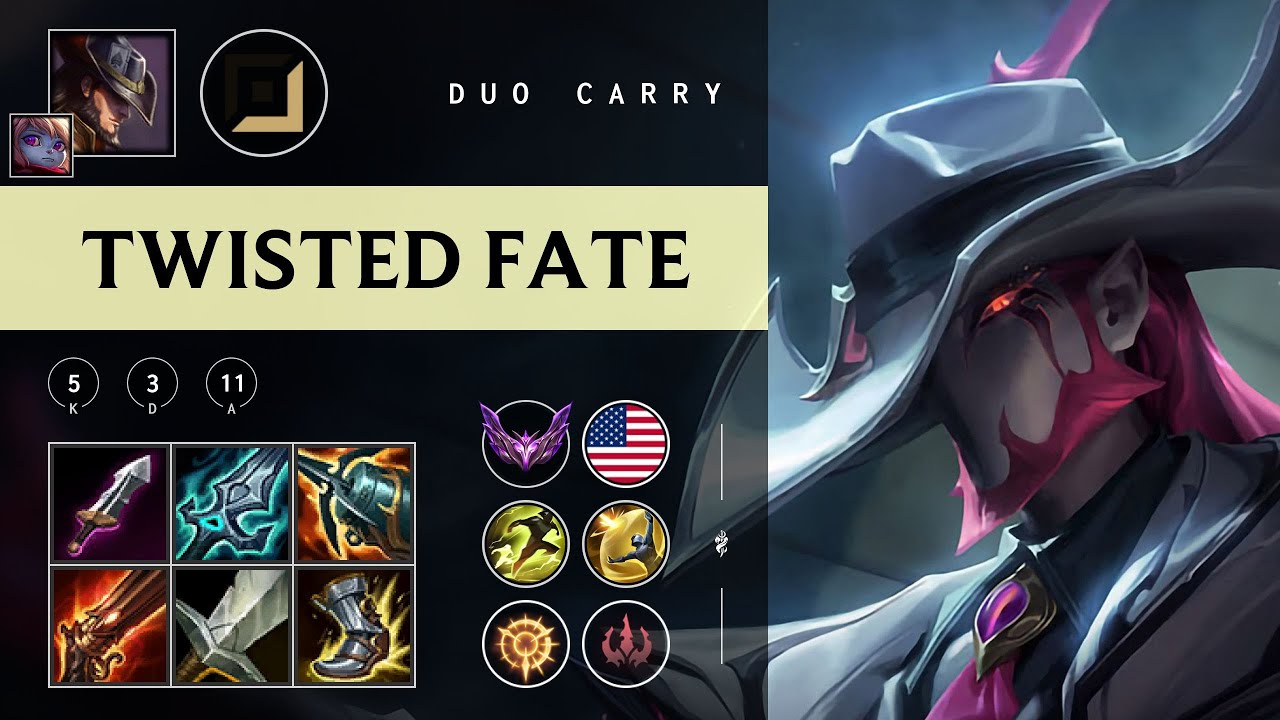 Twisted Fate ADC vs Varus - NA Master Patch 25.22