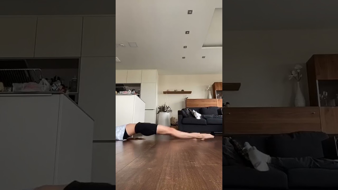 Rhythmic Gymnast Showcases Amazing Flexibility Skills - 1195681