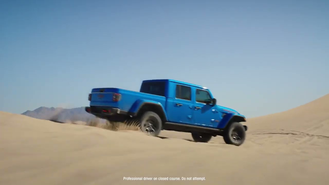 2022 Jeep Gladiator Mojave  Desert Rated Ride Control and Stability