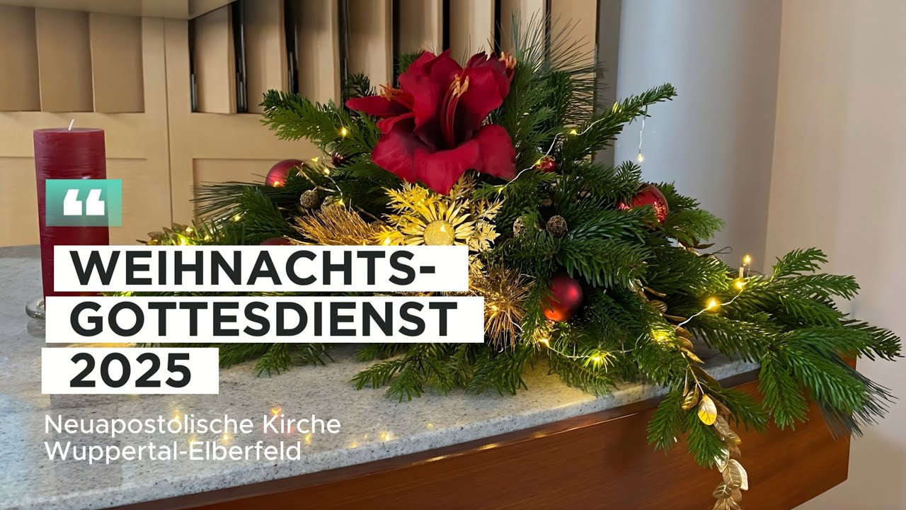 Musikalische Momente - Weihnachtsgottesdienst 2025 | NAK Wuppertal-Elberfeld