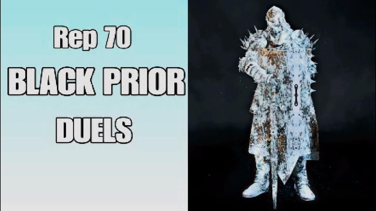 For Honor Rep 70 Black Prior Duels, Most Intense Fights Ive had in a while