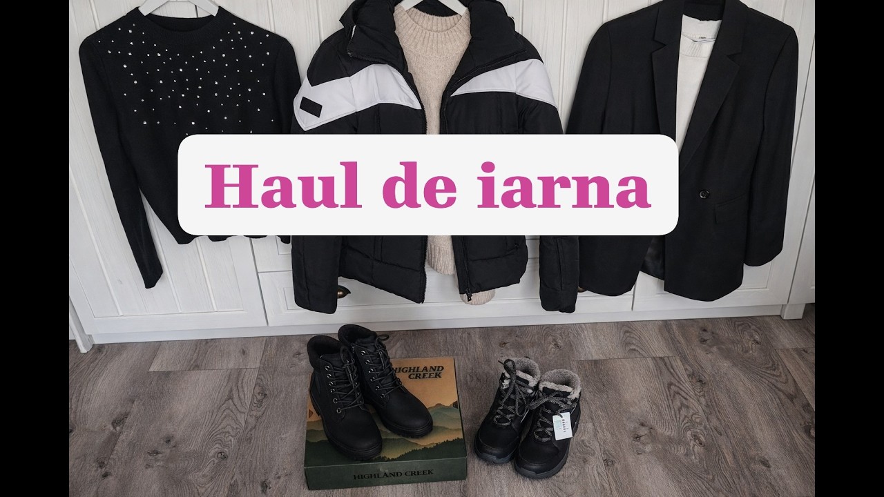 Haul de iarna | Haine si incaltaminte | Nu imi vine sa cred cat am dat pe geaca asta!