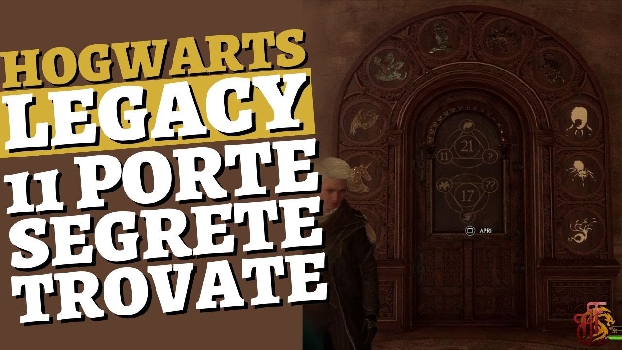 11 Porte Segrete con Enigma GUIDA HOGWARTS LEGACY