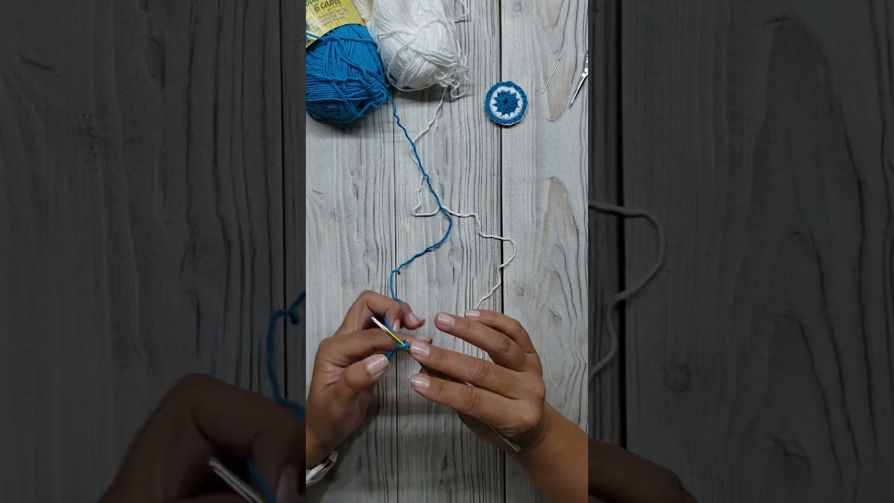 Escarapela crochet