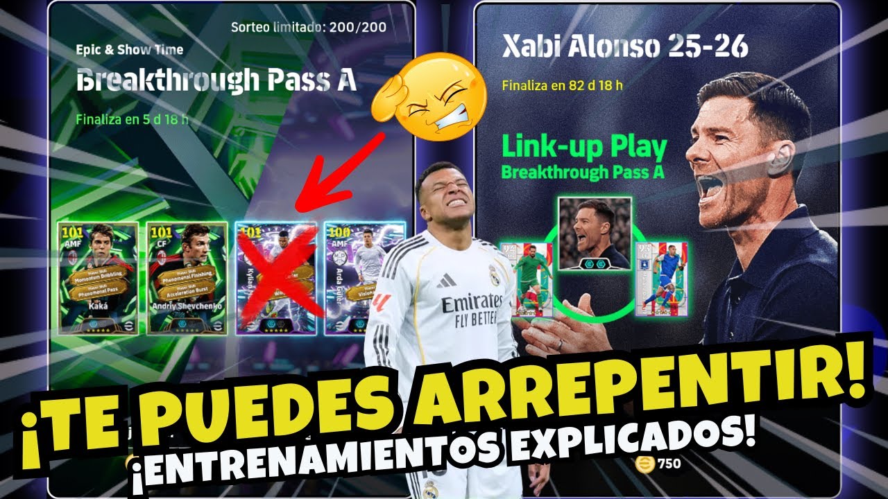 🚨 ¡QUE NO TE GANE EL HYPE! 🚨 ¡MBAPPÉ, KAKÁ, SHEVCHENKO Y GULER! 🤔 | ENTRENAMIENTOS | EFOOTBALL 2026