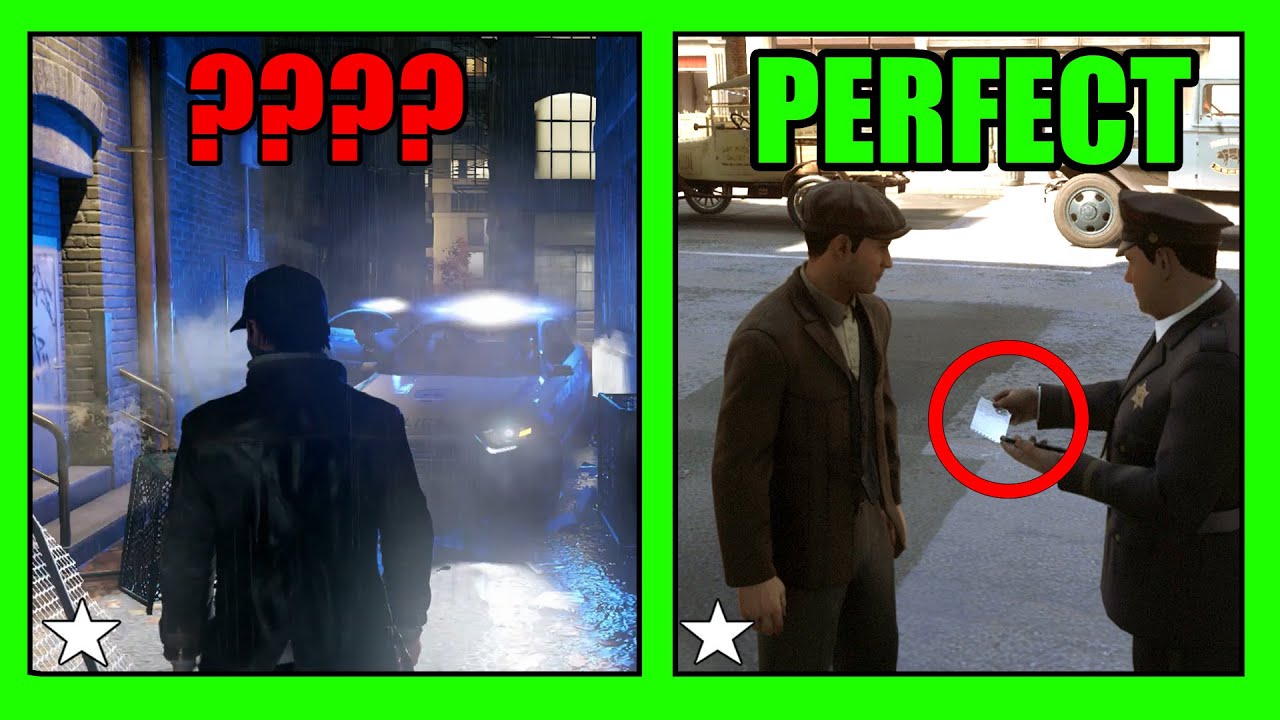 Getting A ONE STAR WANTED LEVEL In Different Open World Games