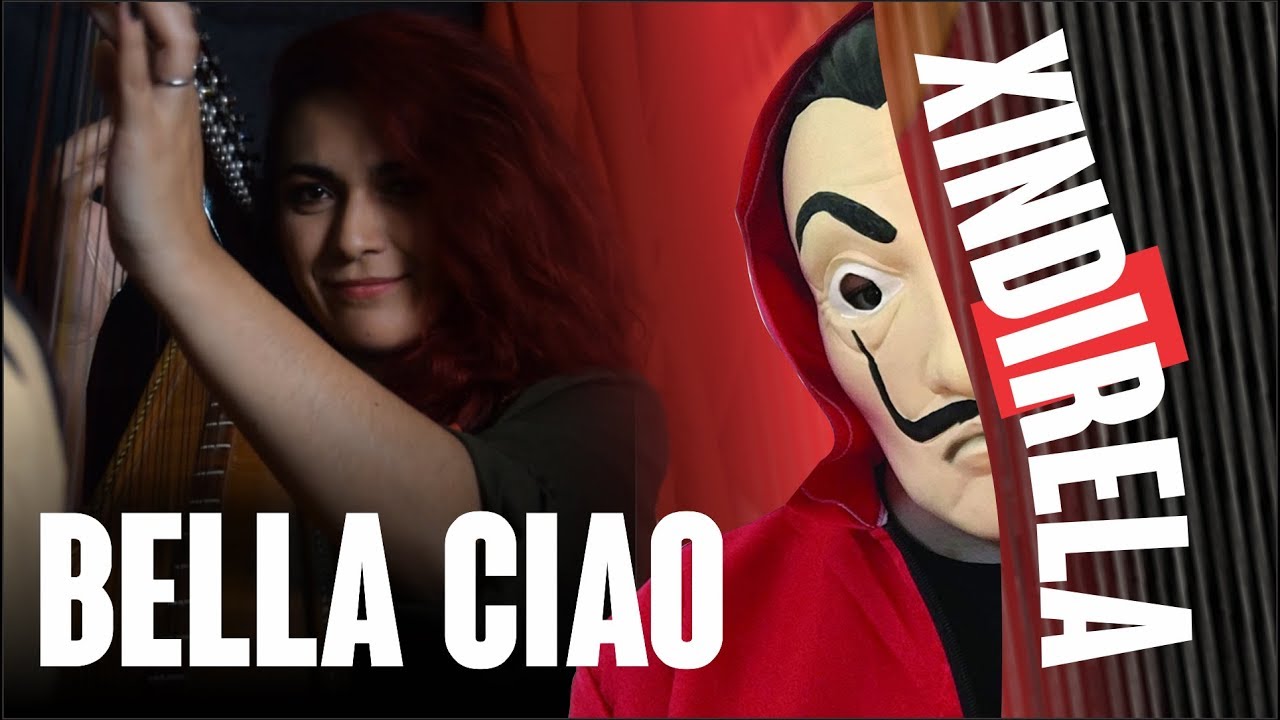 Bella Ciao -  La Casa de Papel (harp cover) - xindirela
