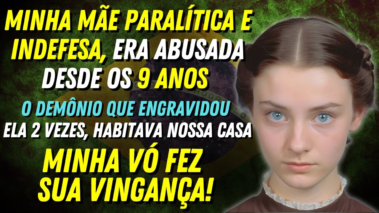A HISTÓRIA REAL DESTA AVÓ 👵😨 MINHA MÃE QUE TINHA PARALISIA INFANTIL - ERA ABUSADA DENTRO DE CASA!