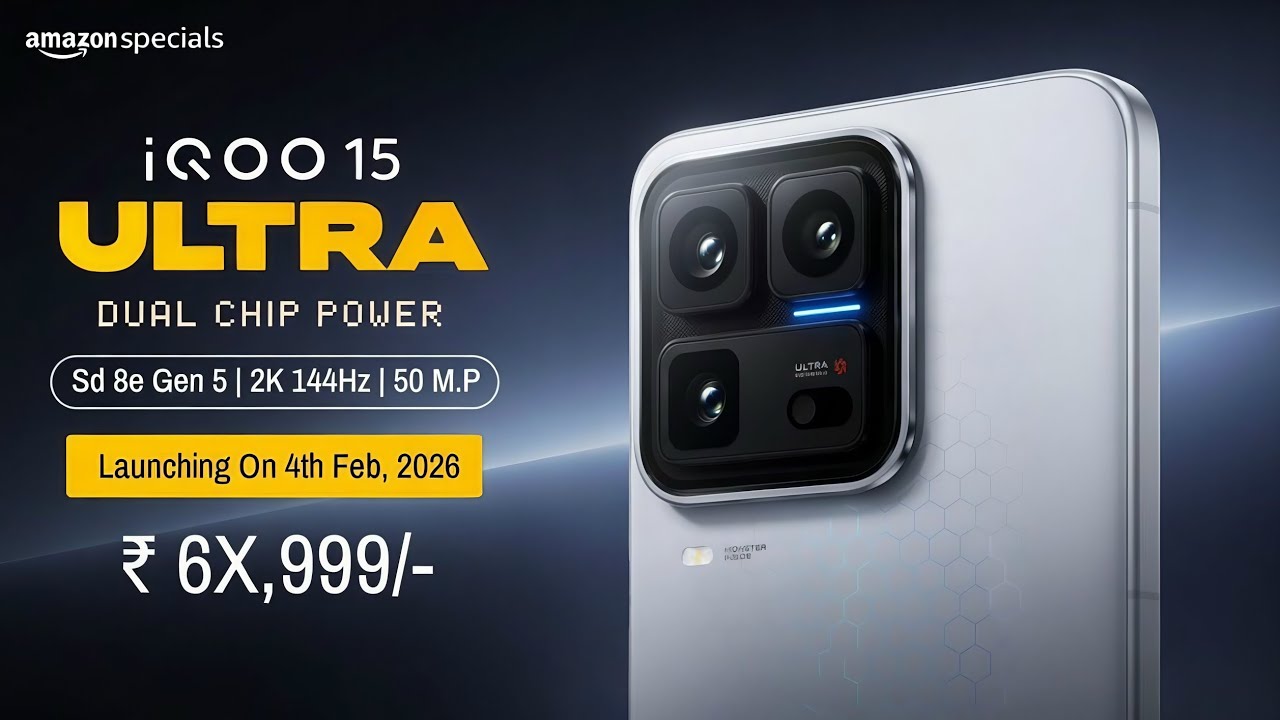 iQOO 15 Ultra Launch Date In India | iQOO 15 Ultra Price In India, Processor, Camera,Display,Battery