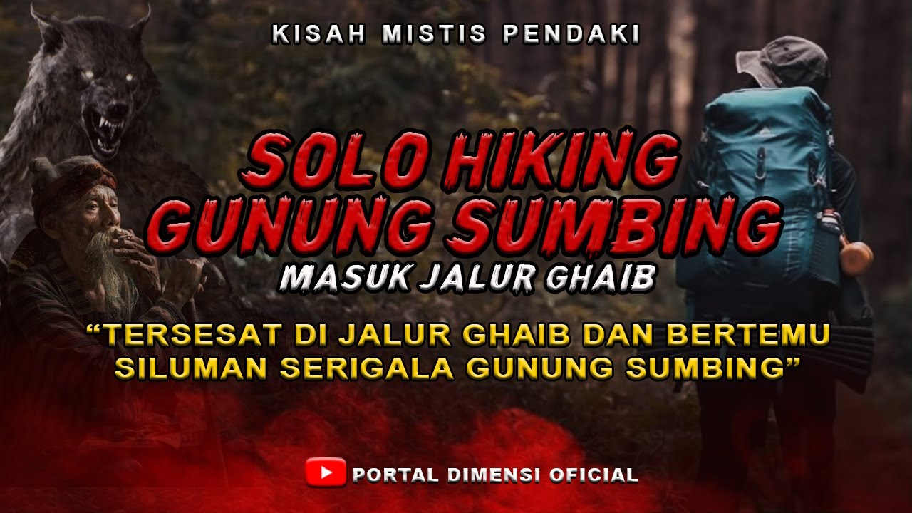 BURUAN LARI ❗ KALO KETEMU MAKHLUK INI DI GUNUNG || CERITA MISTIS PENDAKI GUNUNG