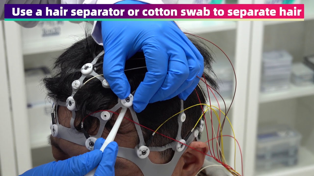 How to use eeg cap to measure your brain electrical activity--Tenocom EEG cap Operation Guide 2021.