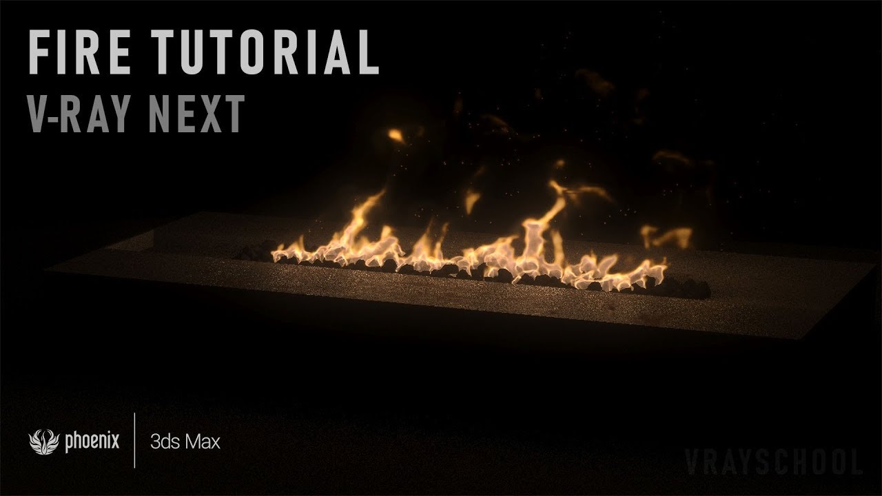 Fire with VRAY NEXT and Phoenix FD for 3Ds Max | VFX for ArchVIZ