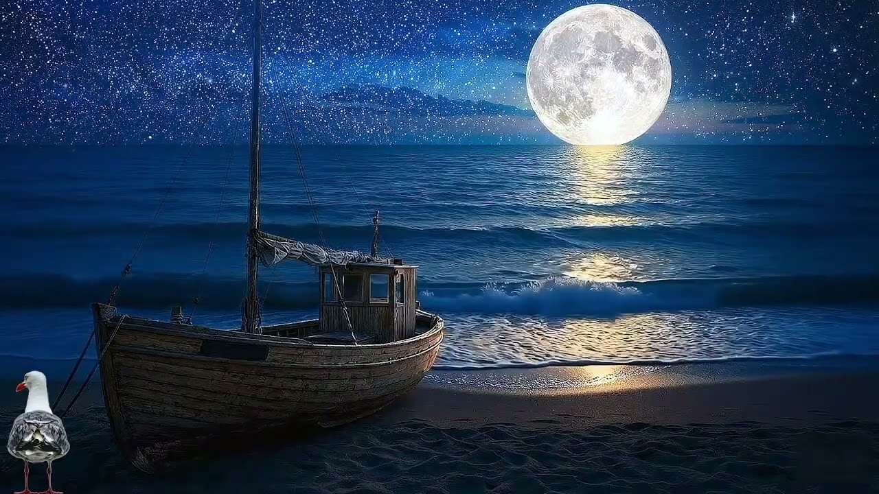 Музыка для сна ⎪ Звуки волн 😴 Нежная музыка для расслабления ⎪ Звуки океана 🩵