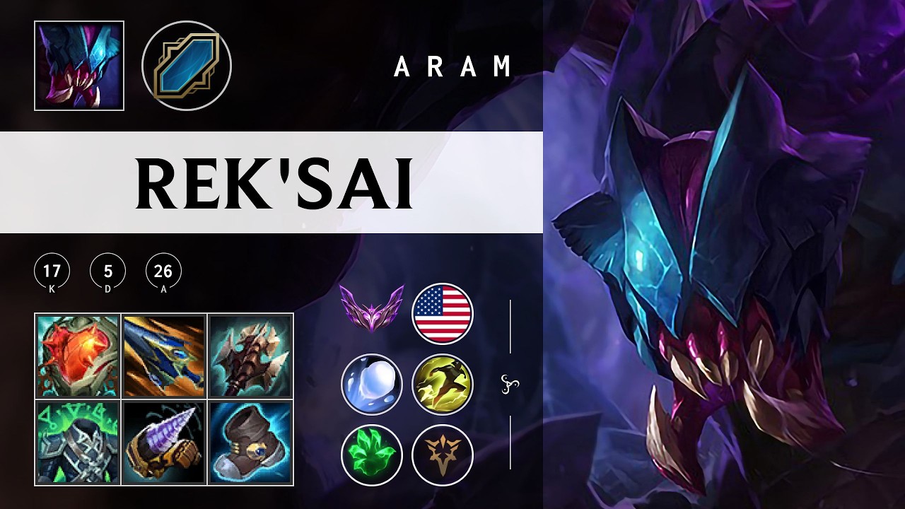 Rek'Sai ARAM - NA Master Patch 26.04