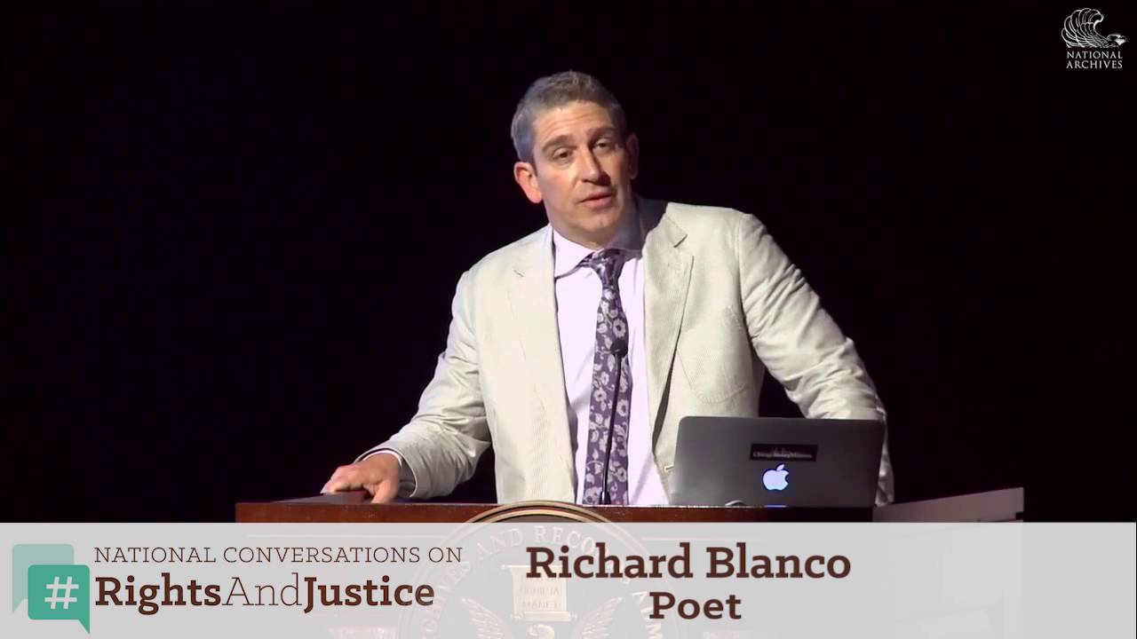 Richard Blanco on the Poetry of LGBTQ Historical Docs | National Conversation on #RightsAndJustice