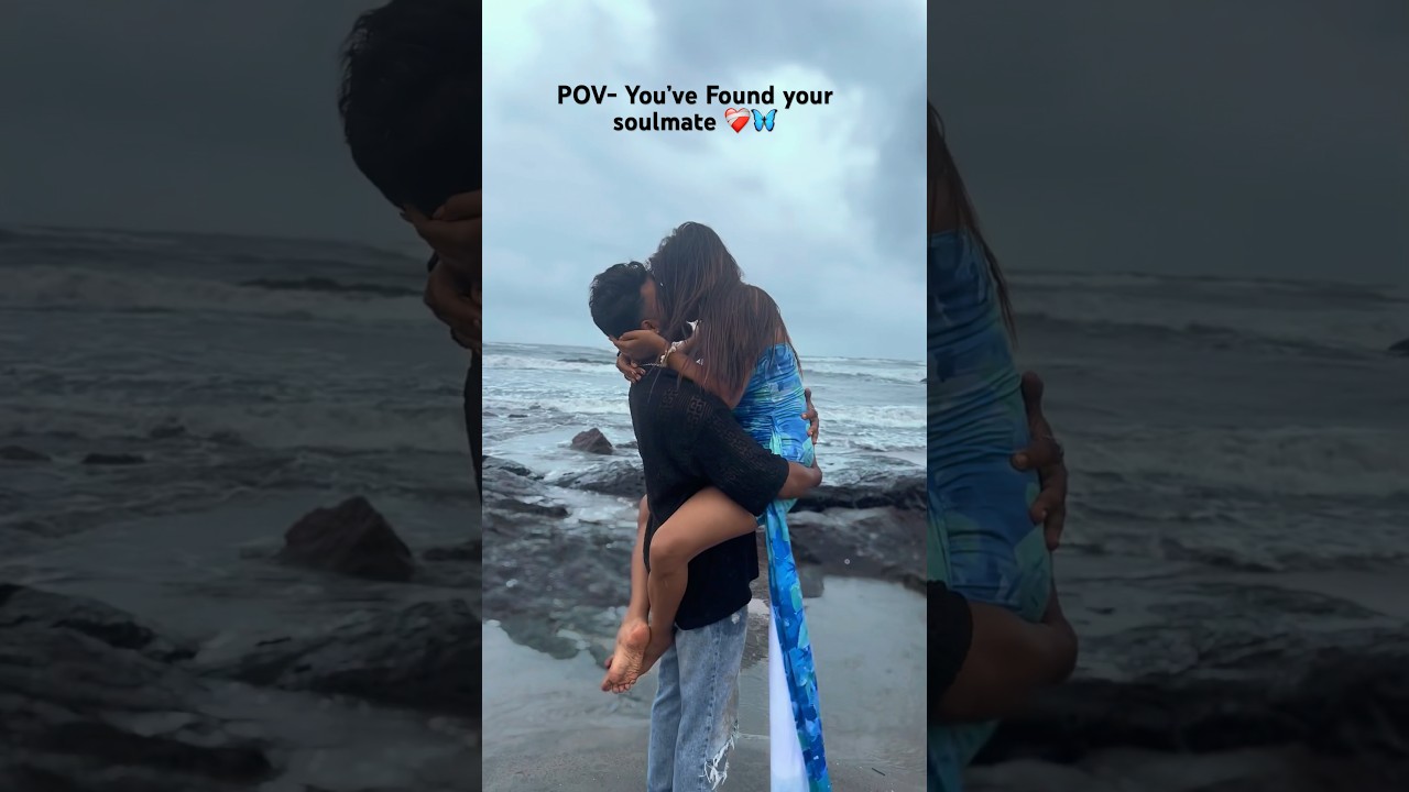 Tag your soulmate ❤️ #ishpri #love #longdistance #couplegoals #couple #goa #beach #kiss #youtube