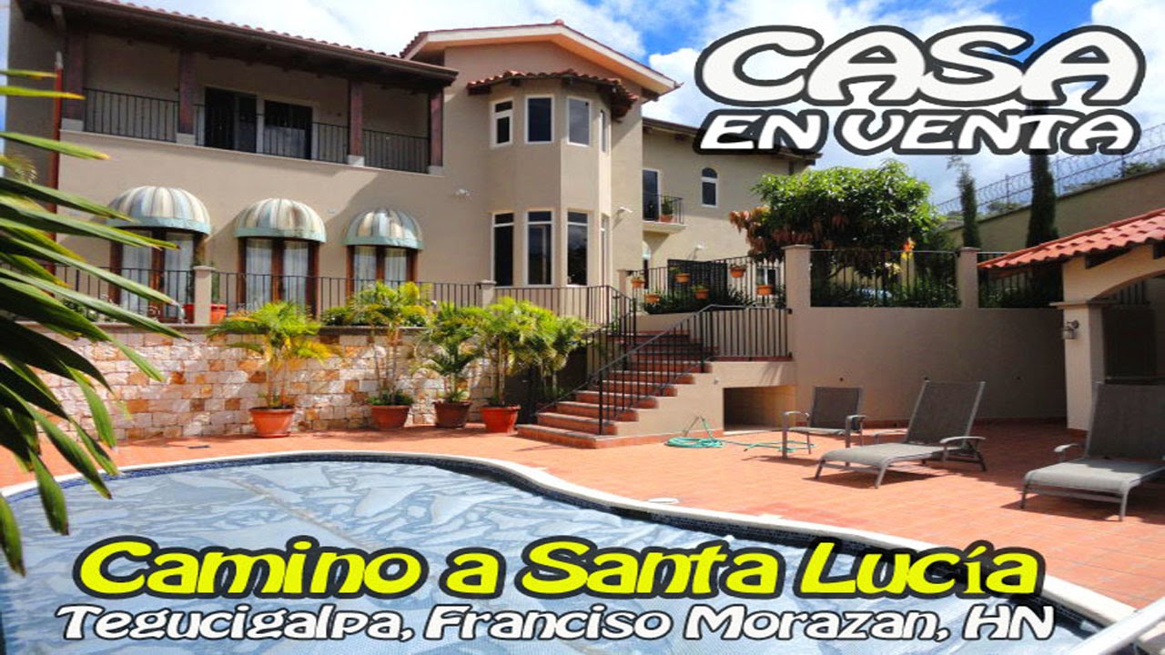 Espectacular Casa con Piscina Camino de Tegucigalpa a Santa Lucia, FM, Honduras   (VENDIDA!)