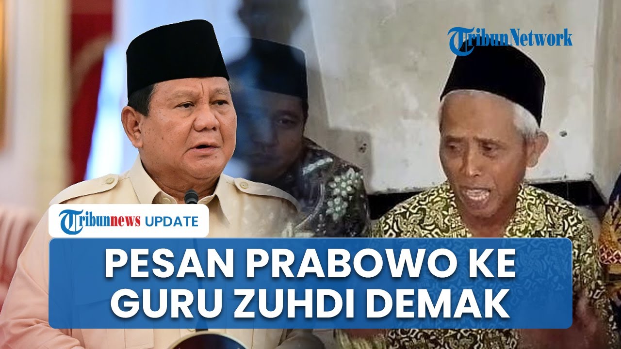 Lewat Gus Miftah, Presiden Prabowo & Letkol Teddy Titip Pesan ke Guru Zuhdi yang Viral di Demak
