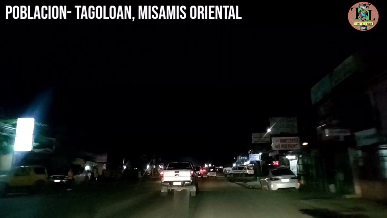 Ganito na ka-traffic ang Town of Tagoloan kapag Gabi..parang City vibes na