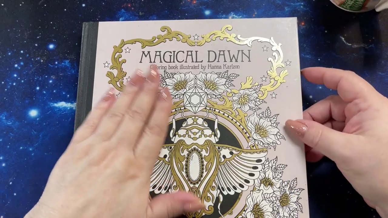 Adult Coloring - Magical Dawn by Hanna Karlzon