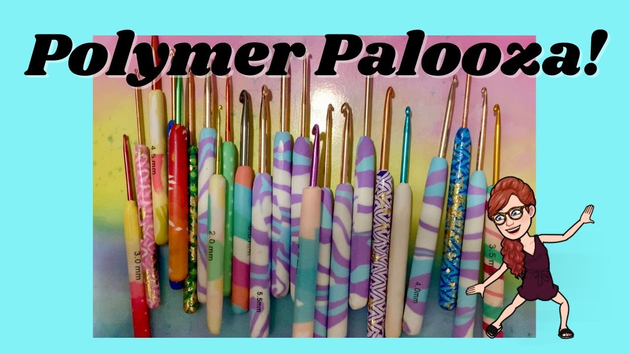 My Hook Collection, Episode 3: Polymer Clay Hooks #crochethooks #amazonfinds