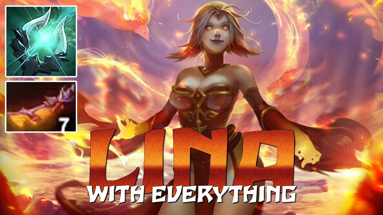LINA WITH EVERYTHING (Dota 2 Atomic War)