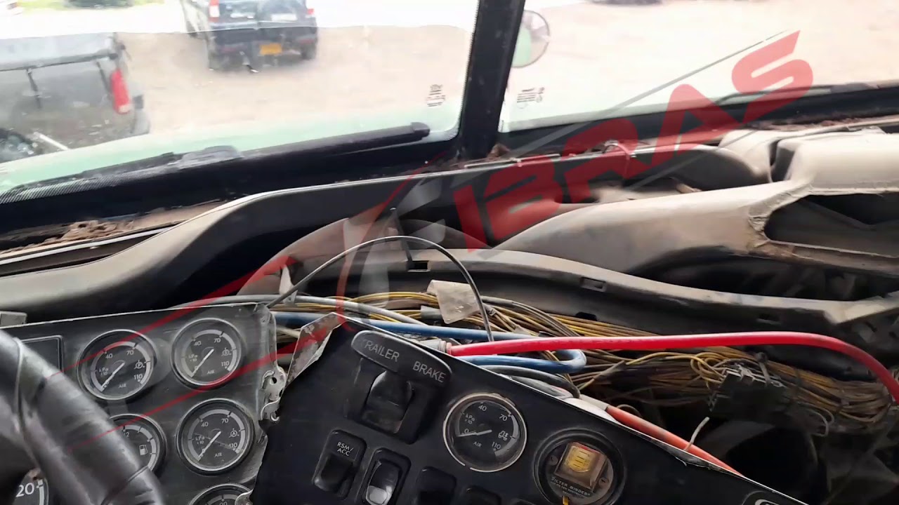 freightliner cambio de tablero. panel.