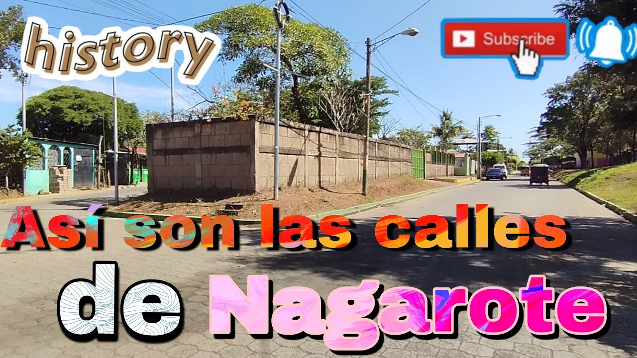 Recorrido por las calles  Nagarote   segunda parte Nicaragua #managua #leon #historia