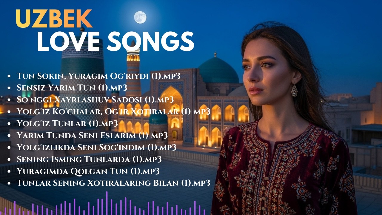 Uzbek Slow Rock Love Songs 🌌 Tashkent Lonely Hearts | Midnight Memories Collection #15
