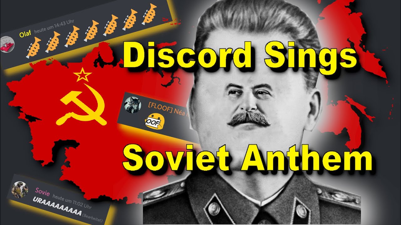 Discord sings the Soviet Anthem