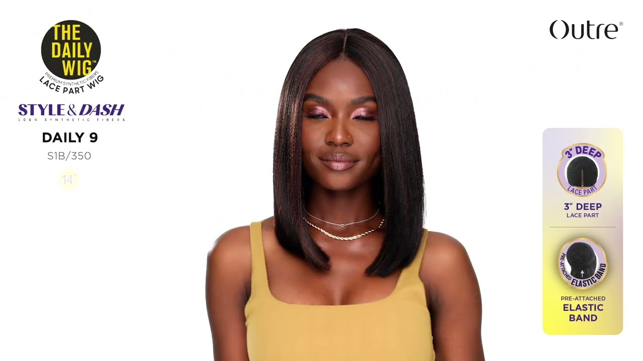 Outre The Daily Wig Style & Dash Lace Part Wig - Daily 9