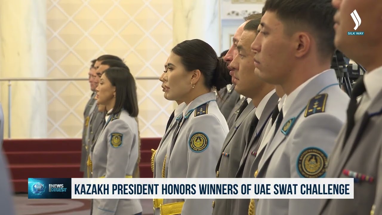 Президент Казахстана наградил победителей UAE SWAT Challenge