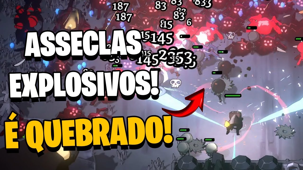 ESSA BUILD DE ASSECLAS EXPLOSIVOS É UM ABSURDO! MONSTERS ARE COMING! ROCK & ROAD