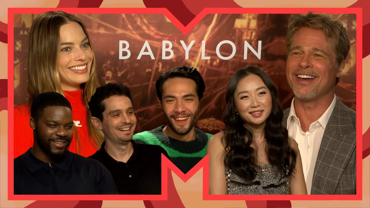 'You're a sick man!' Margot Robbie and Babylon cast talk gross scenes & Hollywood | MTV Movies