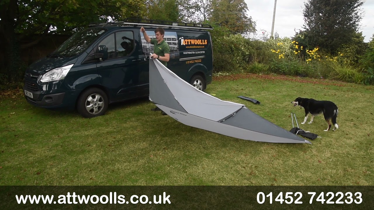 Easy Camp Flex Canopy Pitching Video