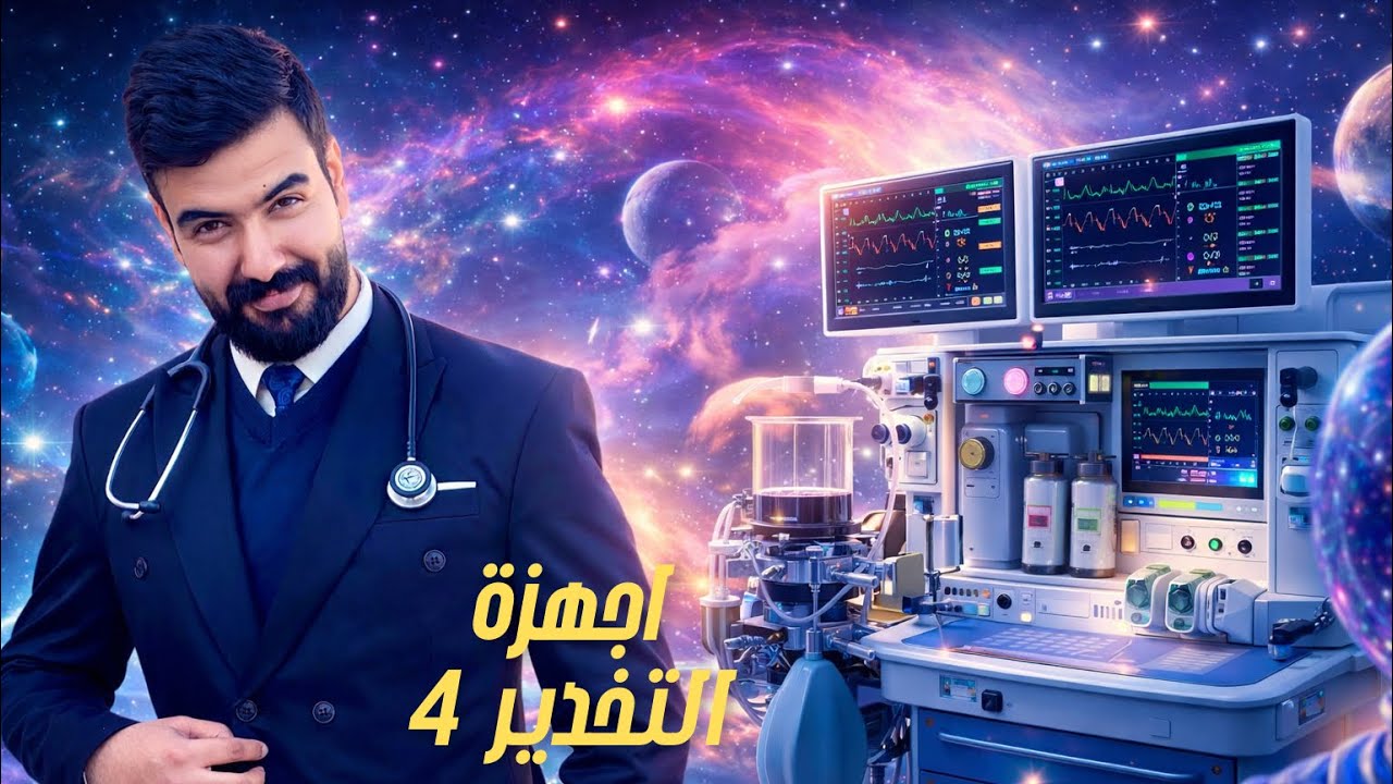 الاجهزة الوزارية لقسم التخدير المرحلة الرابعة || شرح المحاضرات 1+2+3 باروع وابسط ما يمكن 😍⚡️