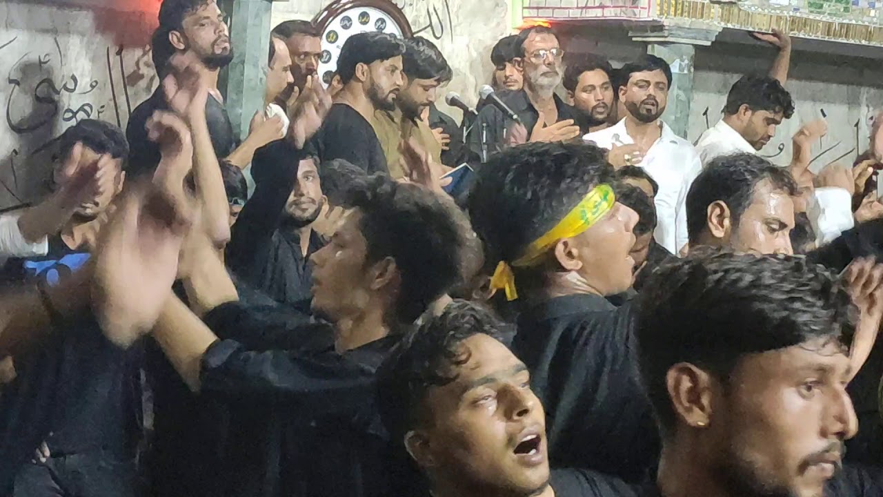 Khete thi ye fatema pyasa Mera lal hai