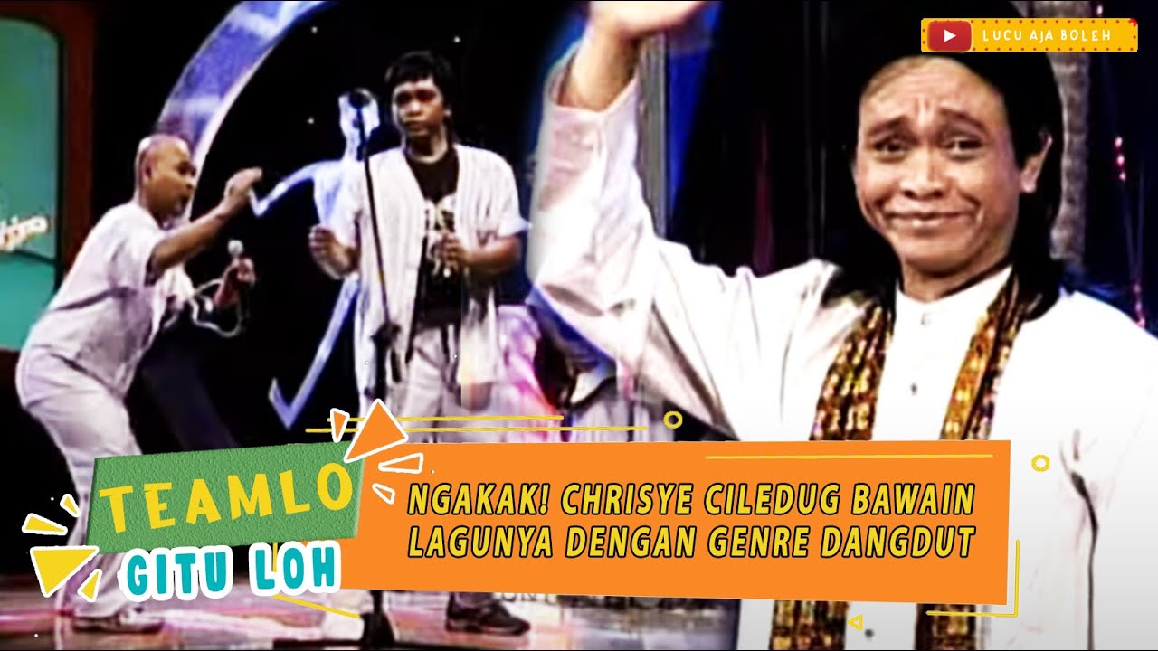 NGAKAK! CHRISYE CILEDUG BAWAIN LAGUNYA DENGAN GENRE DANGDUT - TEAM LO GITULOH