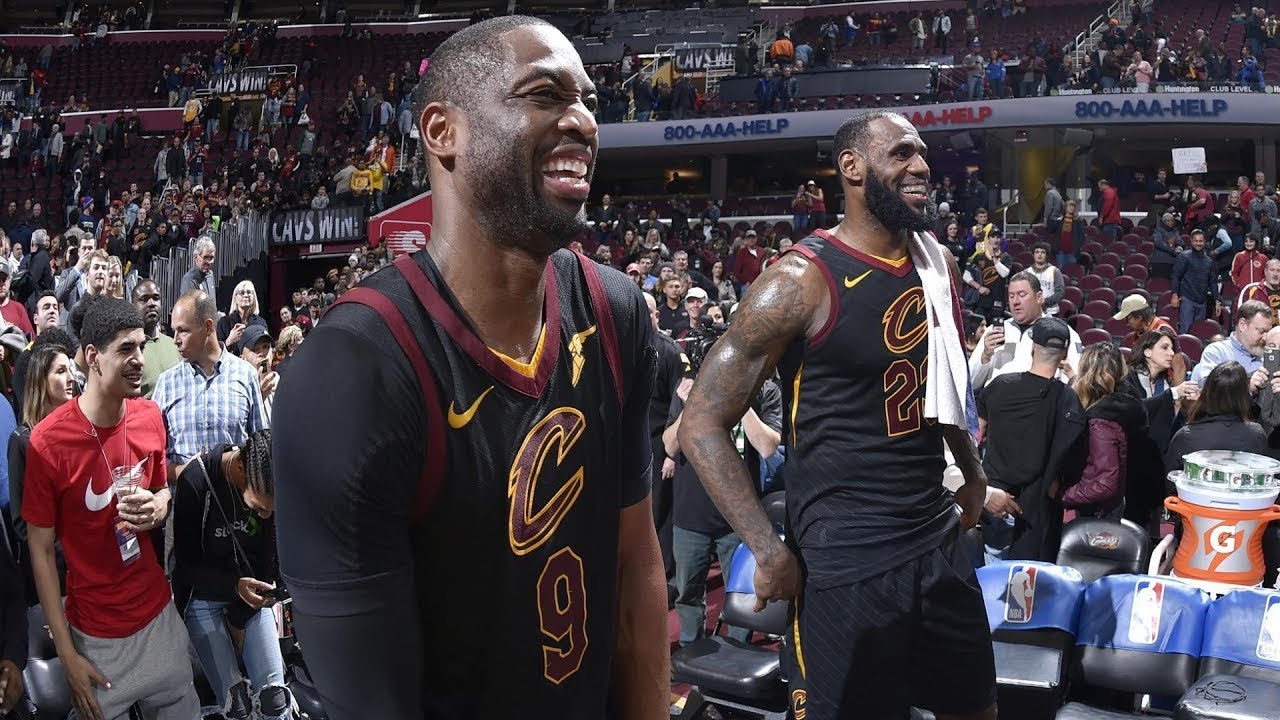 Dwyane Wade & LeBron James Alley Oop's Compilation Cleveland Cavaliers (THE LAST LOB)