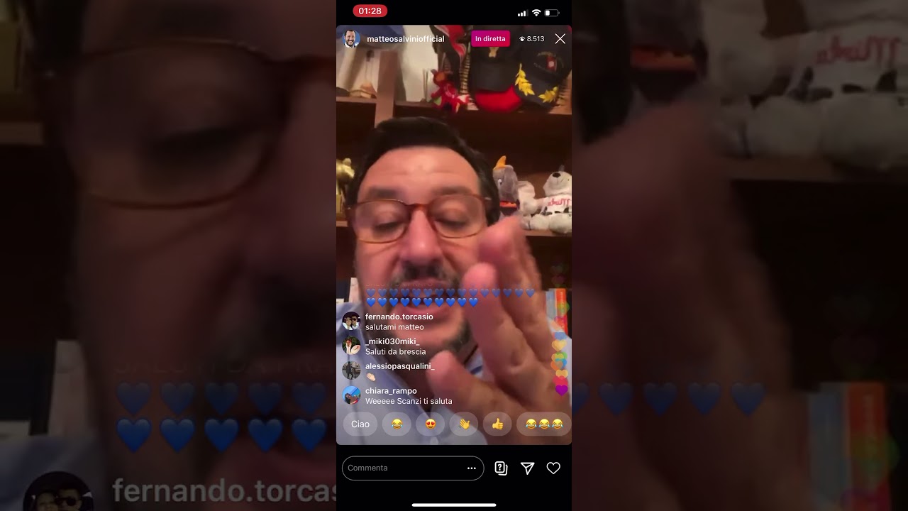 MATTEO SALVINI IN DIRETTA ALLE 2 NOTTE RISPONDE AGLI HATERS🧢 (**modificato**)