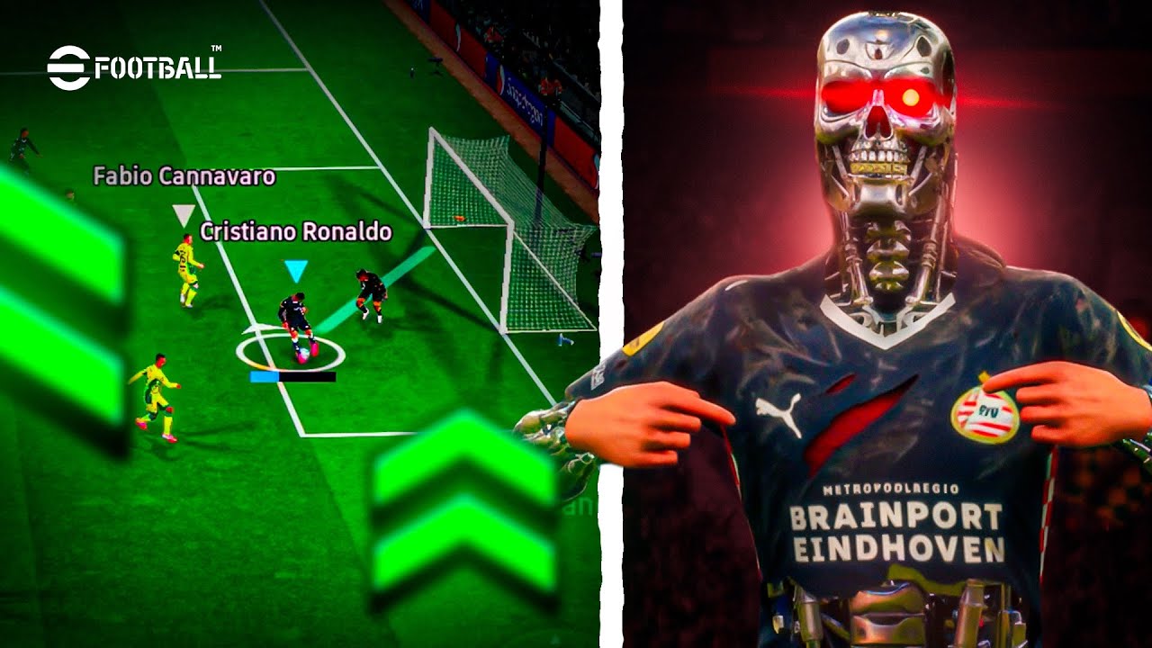 TRANSFORMEI O CR7 NUMA MÁQUINA NO EFOOTBALL KKKKKKKKKKKKKK