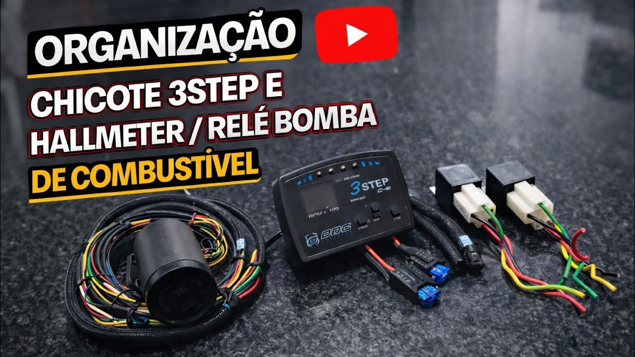 Instalando kit turbo Gol AP 1.8 Em casa - Parte 05 chicotes e relé de bomba